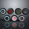 Car Alloy Wheel Rims With Various Stylish Designs And Color Options