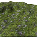 Scenic Mountainous Terrain With Lush Green Vegetation Winding River And Rocky Areas