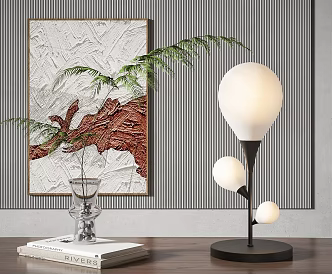 Modern Table Lamp Table Lamp Combination 3d model