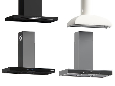 Modern range hood 3d model