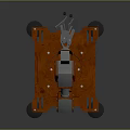 Modern Mechanical Arm Robot Arm Robot Arm Robot Head 3d model