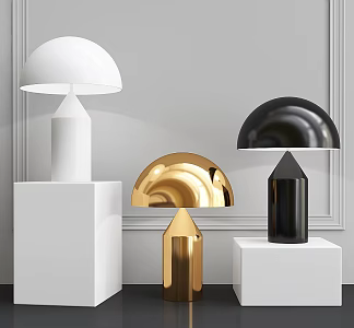 Atollo Table Lampshade Table Lamp 3d model