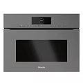 Stylish Haier Built In Ovens In Grey And White With Glass Door And Control Panel