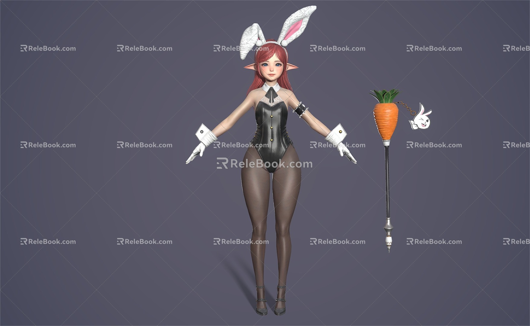 Bunny Girl Bunny Girl Anime Characters 3d model