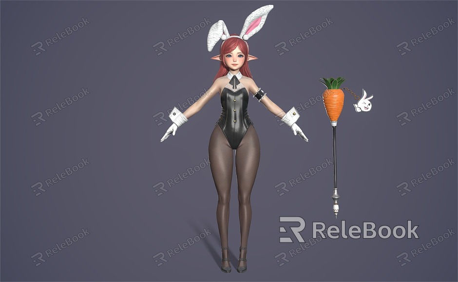 Bunny Girl Bunny Girl Anime Characters model