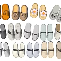 Cute Indoor Slippers With Various Styles Different Colors And Soft Material
