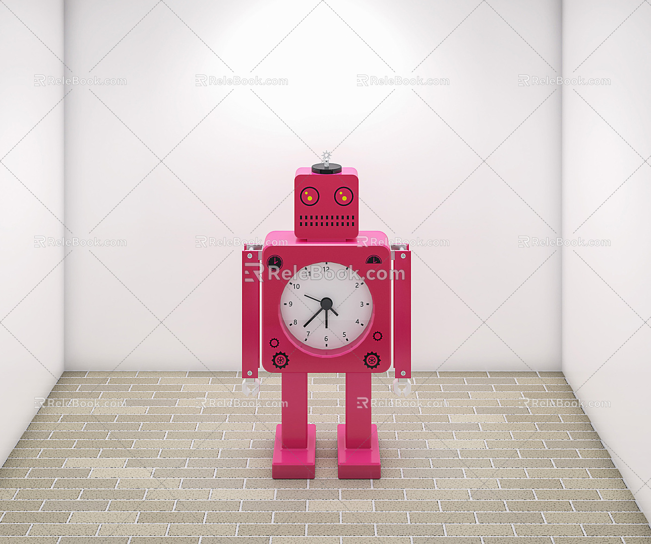 Modern Alarm Clock Robot Alarm Clock model