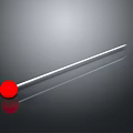 Practical Household Item With Red Ball And White Long Stick For Home Use