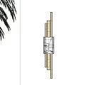 Modern Light Luxury Wall Lamp Middle Ancient Wall Lamp 3d model