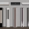 Modern Home Air Conditioners Wall Mounted And Floor Standing With Sleek Design And Various Colors