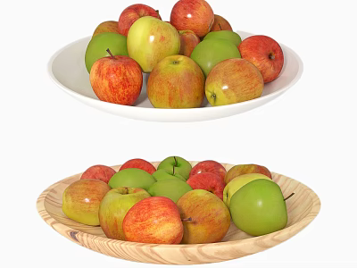 Modern Apple Fruit Apple 3d model