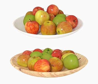 Modern Apple Fruit Apple 3d model