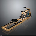 Home Fitness Rowing Machine With LCD Display Comfortable Seat And Ergonomic Handles