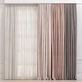 Various Colored Curtains For Modern Home Living Room And Bedroom Decor