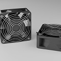 High power server cooling fan 3d model