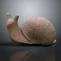 Snail Cartoon Snail Small Snail Reptile Cold Blooded Animal Reptile 3d model