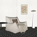Lazy Sofa 3d model
