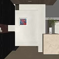 Entrance partition 3d model