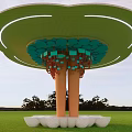 Component Column Modern Special-Shaped Column Modeling Column Decorative Column 3d model