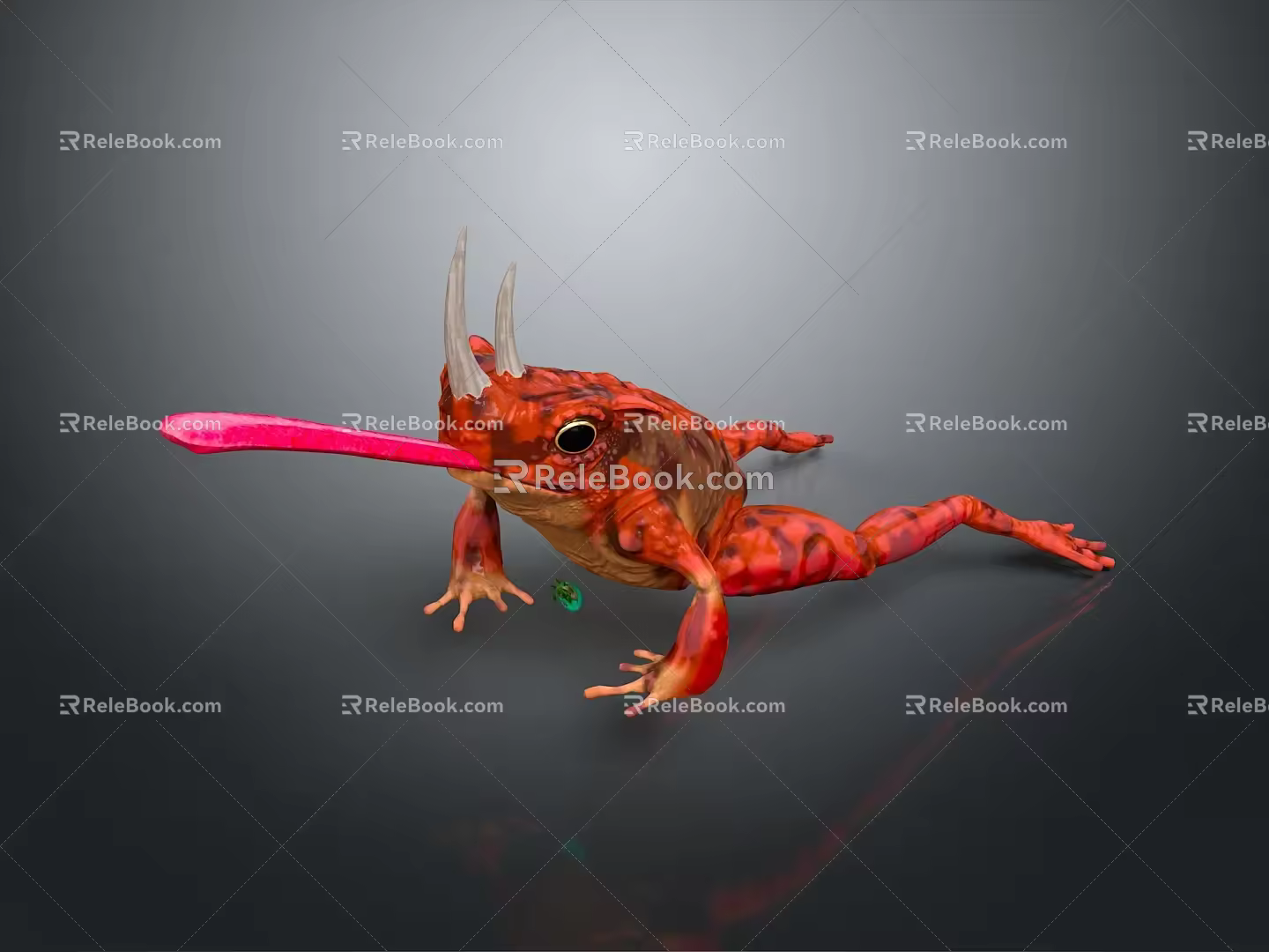 Frog Poison Frog Game Frog Reptile Cold Blooded Animal Reptile 3d model