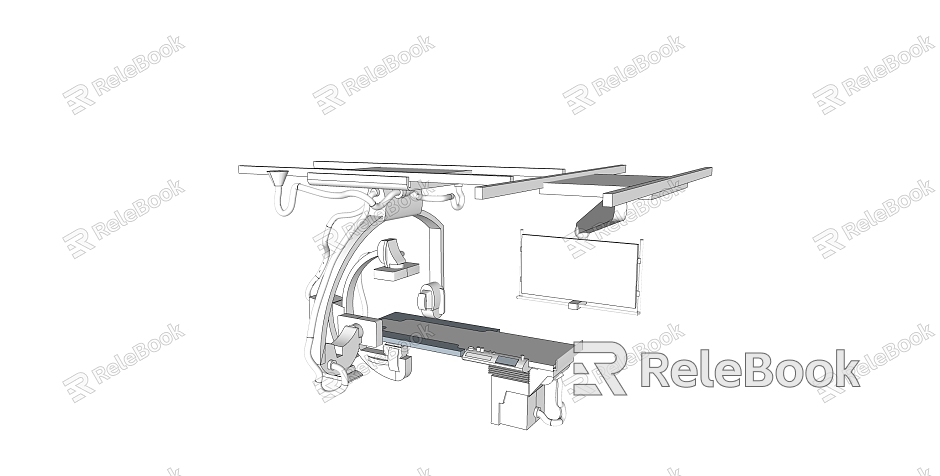 Modern Medical Equipment model