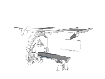 Modern Medical Equipment model