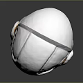 Sci-Fi Helmet Alien Helmet High Tech Helmet Game Helmet 3d model