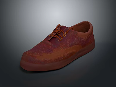 Low-top Leather Shoes Casual Leather Shoes Low-top Leather Shoes Casual Shoes Running Shoes Bean Shoes Loafers Flat Shoes 3d model
