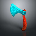 Tomahawk Axe Wooden Axe Handle Axe Mountain Axe Chopping Wood Axe Chopping Wood Axe Magic Axe 3d model