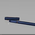 Blue Utility Knife With Sheath Ergonomic Design For Household Daily Use And Safety