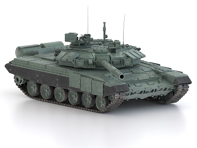 T90 main battle tank Russian tank Soviet tank 3d model