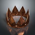 Modern Crown Crown Crown Crown Crown Home Ornaments 3d model