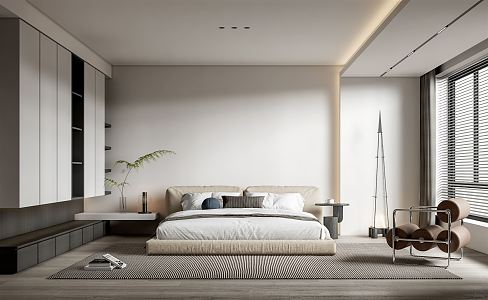 Modern Bedroom 3d model