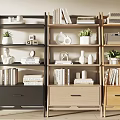Shelf Bookshelf 3d model
