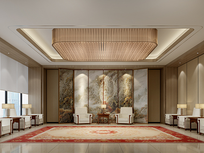 New Chinese Reception Room model