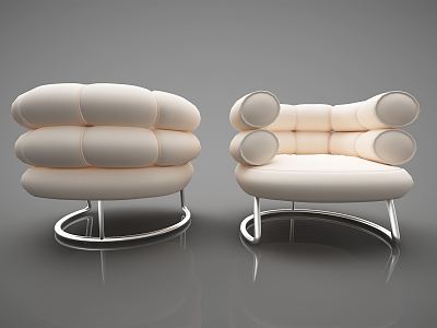 Modern Single Sofa model