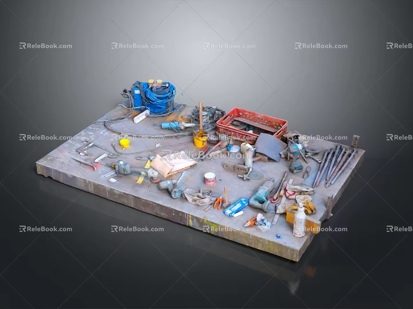 Tools Hardware Tools Processing Tools Furniture Furniture Realistic 3d model