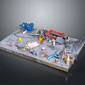 Tools Hardware Tools Processing Tools Furniture Furniture Realistic 3d model