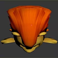 Playful 3D Cartoon Lion Fish Hybrid Character With Colorful Design And Friendly Expression
