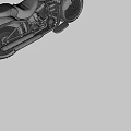 Black Cruiser Motorcycle With Classic Design Chrome Accents And Leather Seat