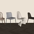 Modern Dining Chairs With Various Stylish Designs And Neutral Colors For Home Decor