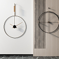 Modern clock wall clock decorations 3d model