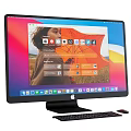 Modern computer Apple computer monitor 3d model