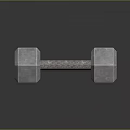 Sturdy Hexagonal Metal Dumbbell Sports Equipment With Solid Grip For Fitness Workouts