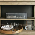End View Desk 3d model