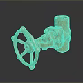 Durable Brass Handwheel Valve Heavy Duty Industrial Hardware Tool With Smooth Operation