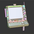 Anatomics Medical Console With Display Screen Keyboard And Control Knobs
