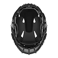 Gray Football Helmet With Black Facemask And Modern Protective Sports Equipment Design