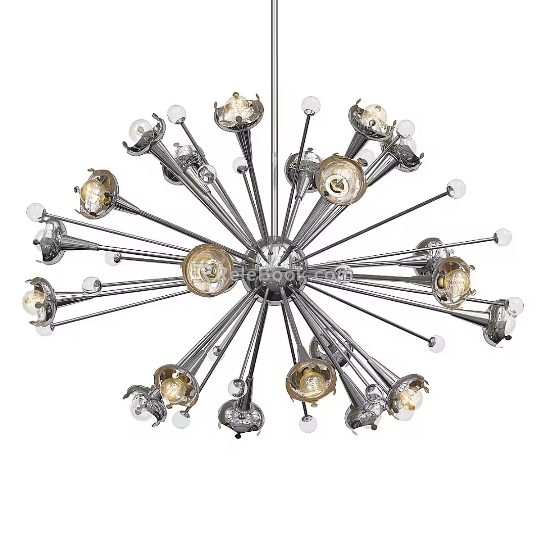 Modern Chandelier 3d model