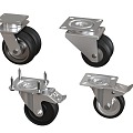 Caster universal wheel wheel wheel wheel 3d model